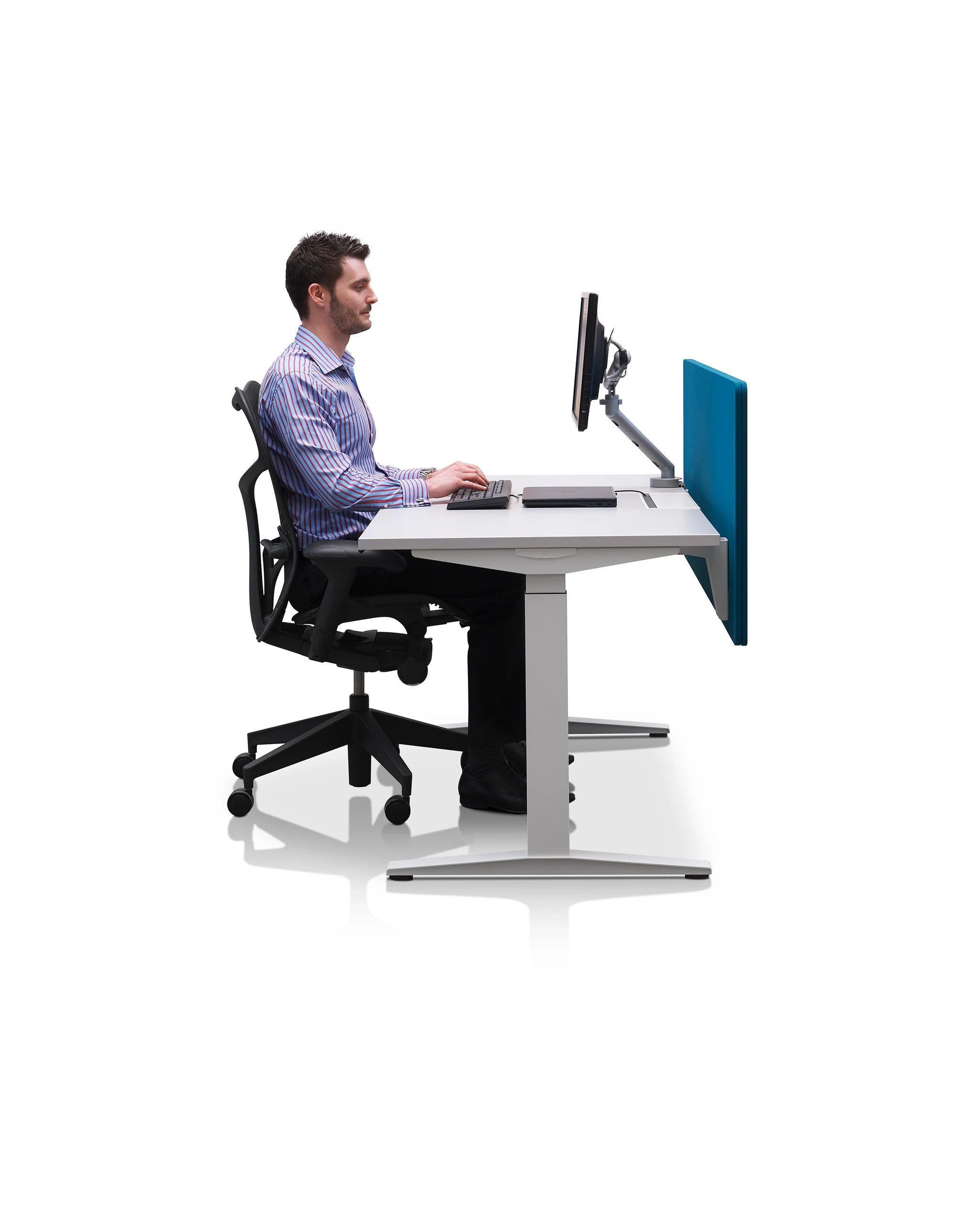 Fauteuil Herman Miller Mirra 2 Graphite – Performance ergonomique et design intelligent