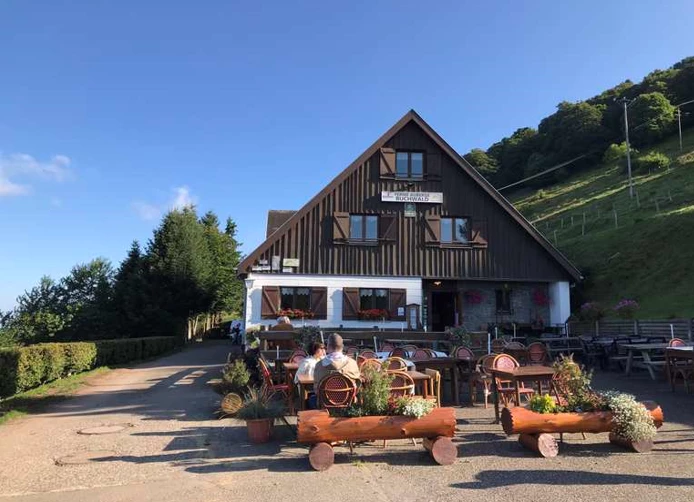 Petit ballon d'Alsace ferme auberge du Buchwald le Dimanche 1er Juin 2025