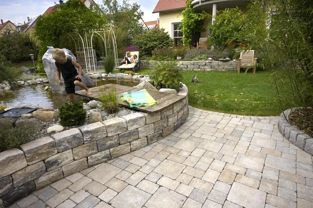 Pavés Germania Antik Multi format ép 8 cm