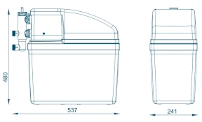 Adoucisseur d' eau Talent France 100M