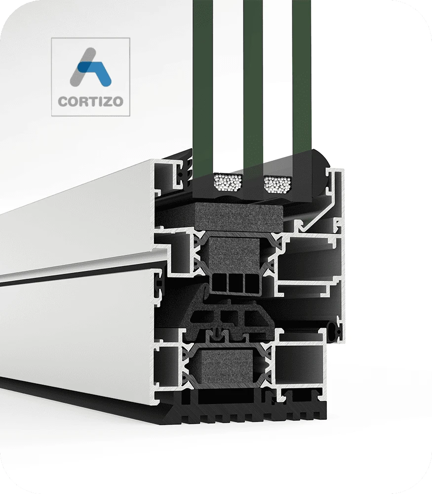 Vente et pose de fenêtres aluminium CORTIZO