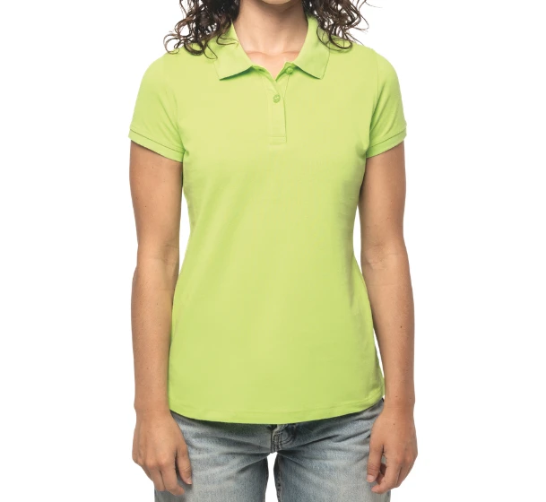 Polo femme manches courtes 220 g/m² personnalisable