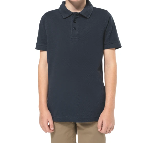 Polo enfant en coton piqué 220 g/m²