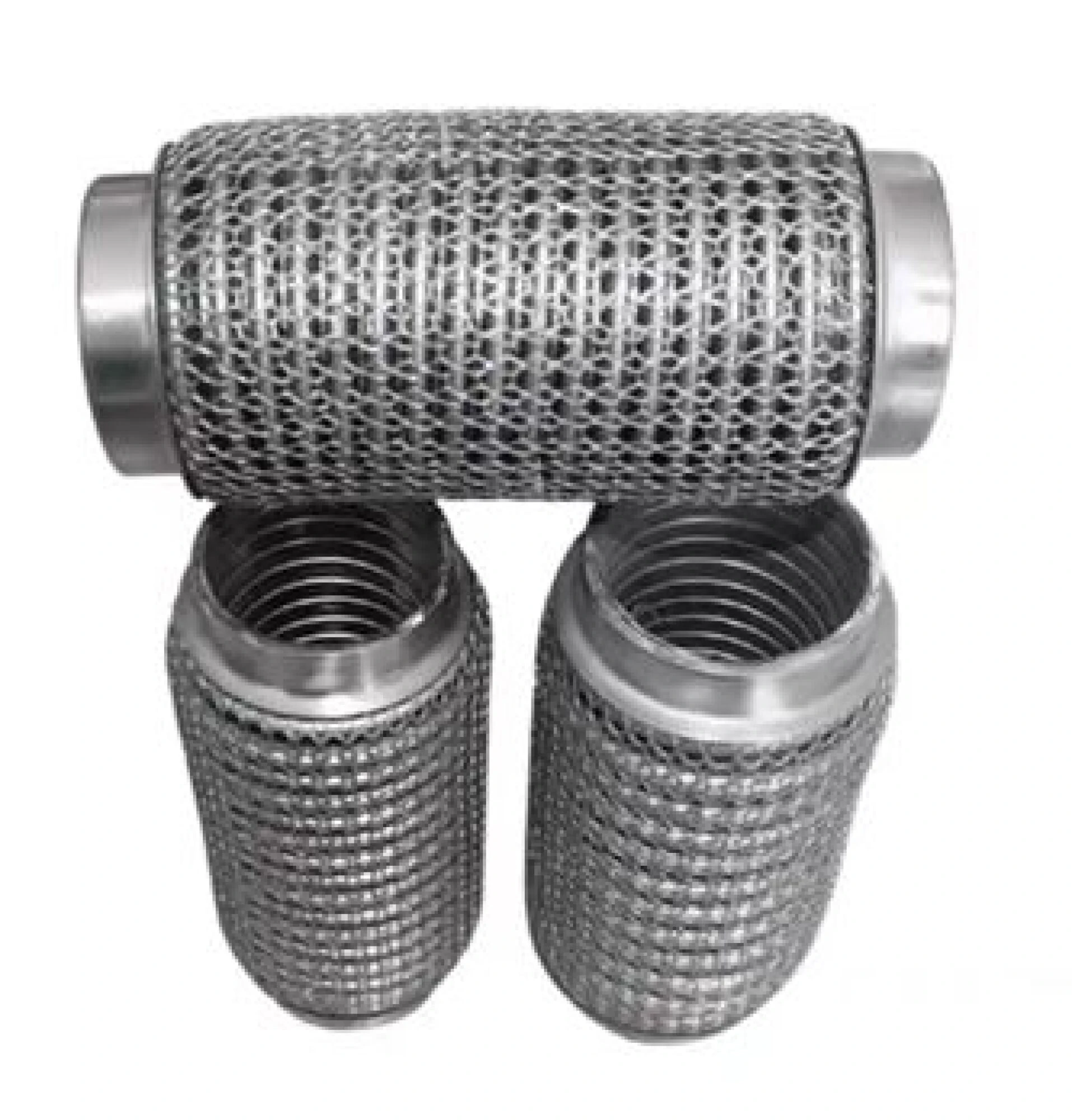 Flexible d'échappement en inox / diamètre 60 - Longueur 250