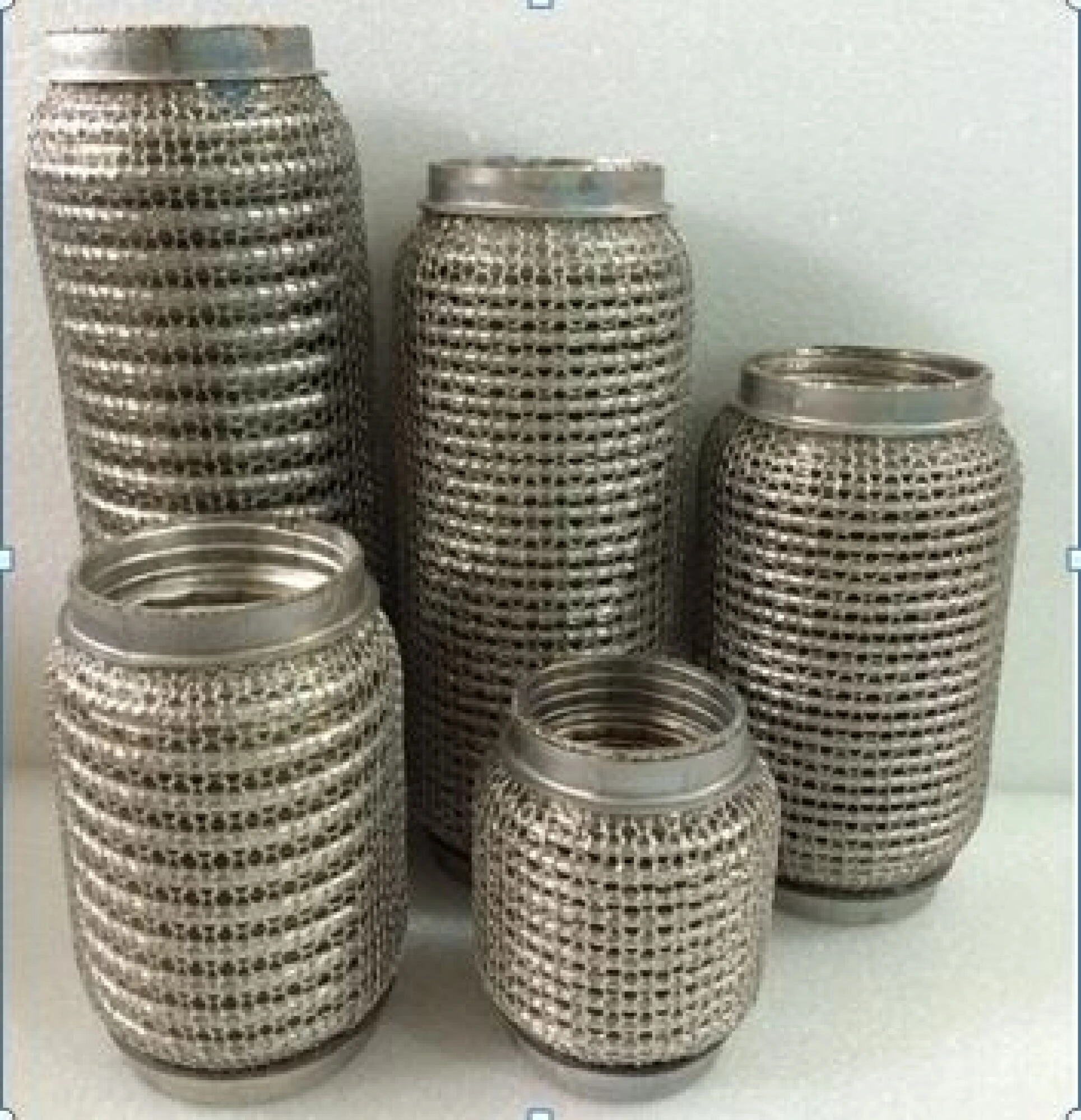 Flexible d'échappement en inox / diamètre 70 - Longueur 100