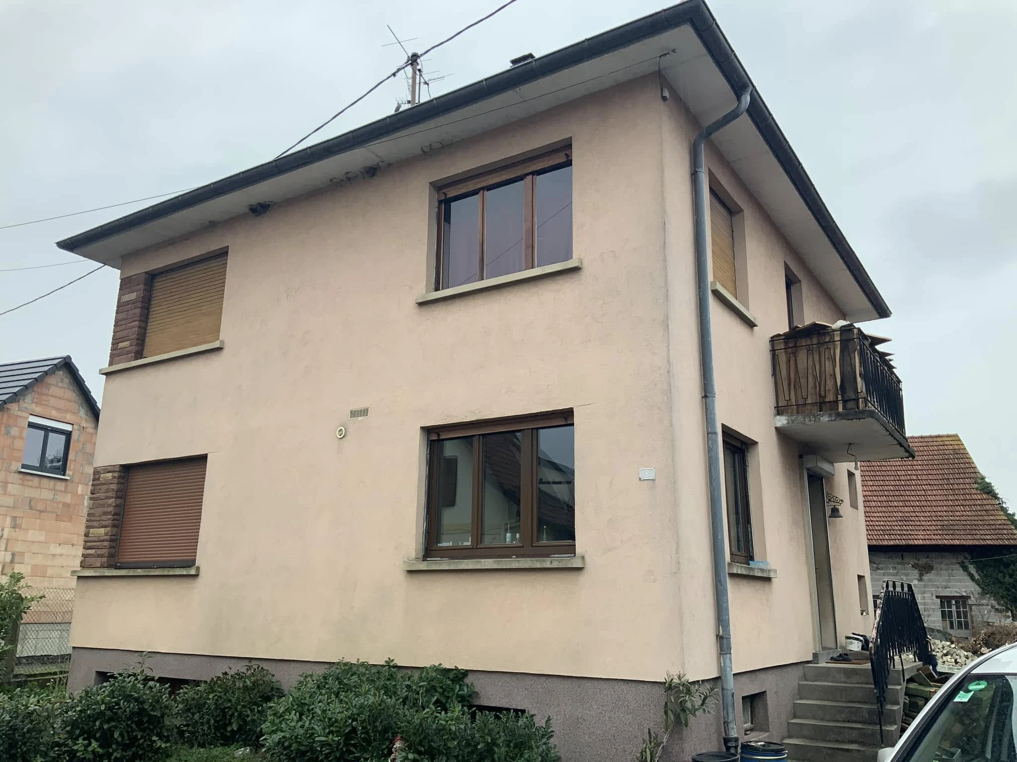 CHANTIER SCHAFFHOUS-PRES-SELTZ ISOLATION EXTERIEUR