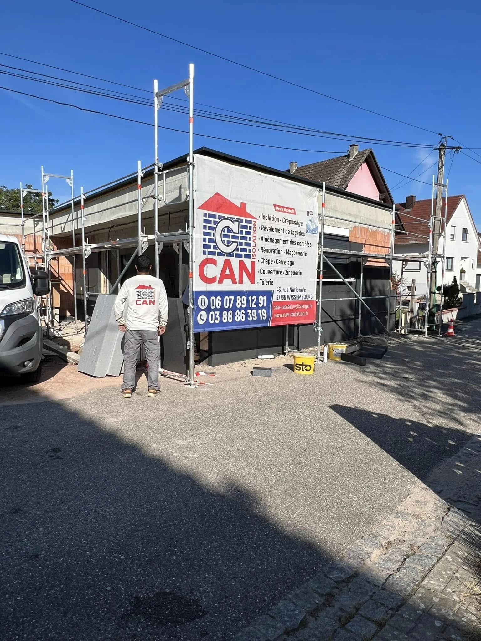 CHANTIER SALMBACH ISOLATION EXTERIEUR