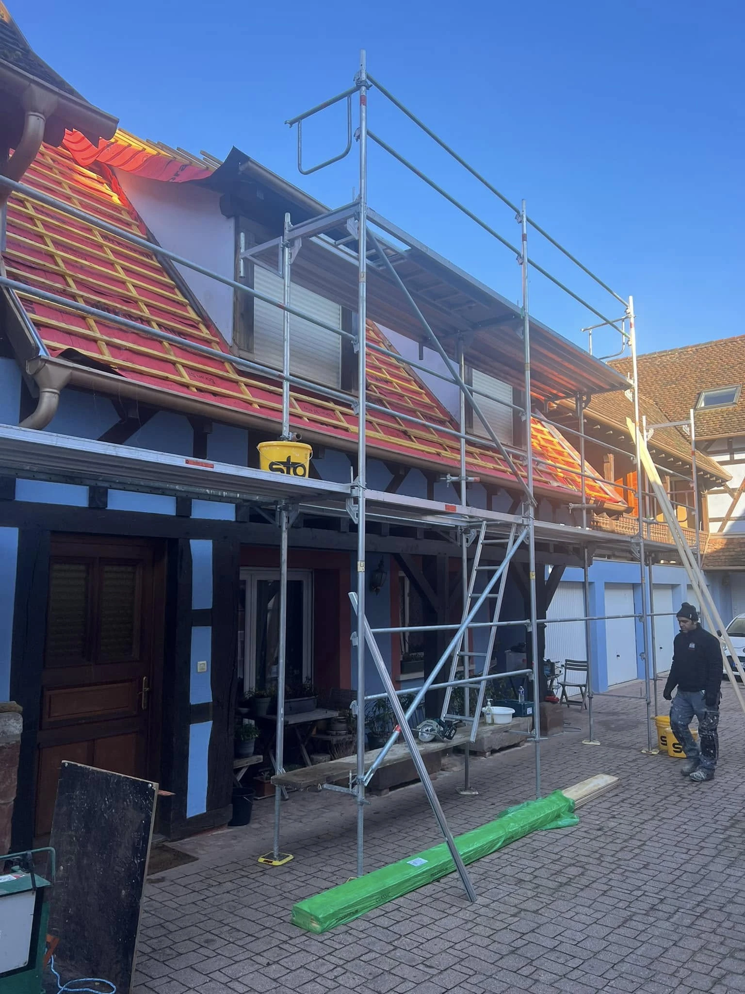 CHANTIER SCHLEITHAL COUVERTURE - ZINGUERIE - TÔLERIE