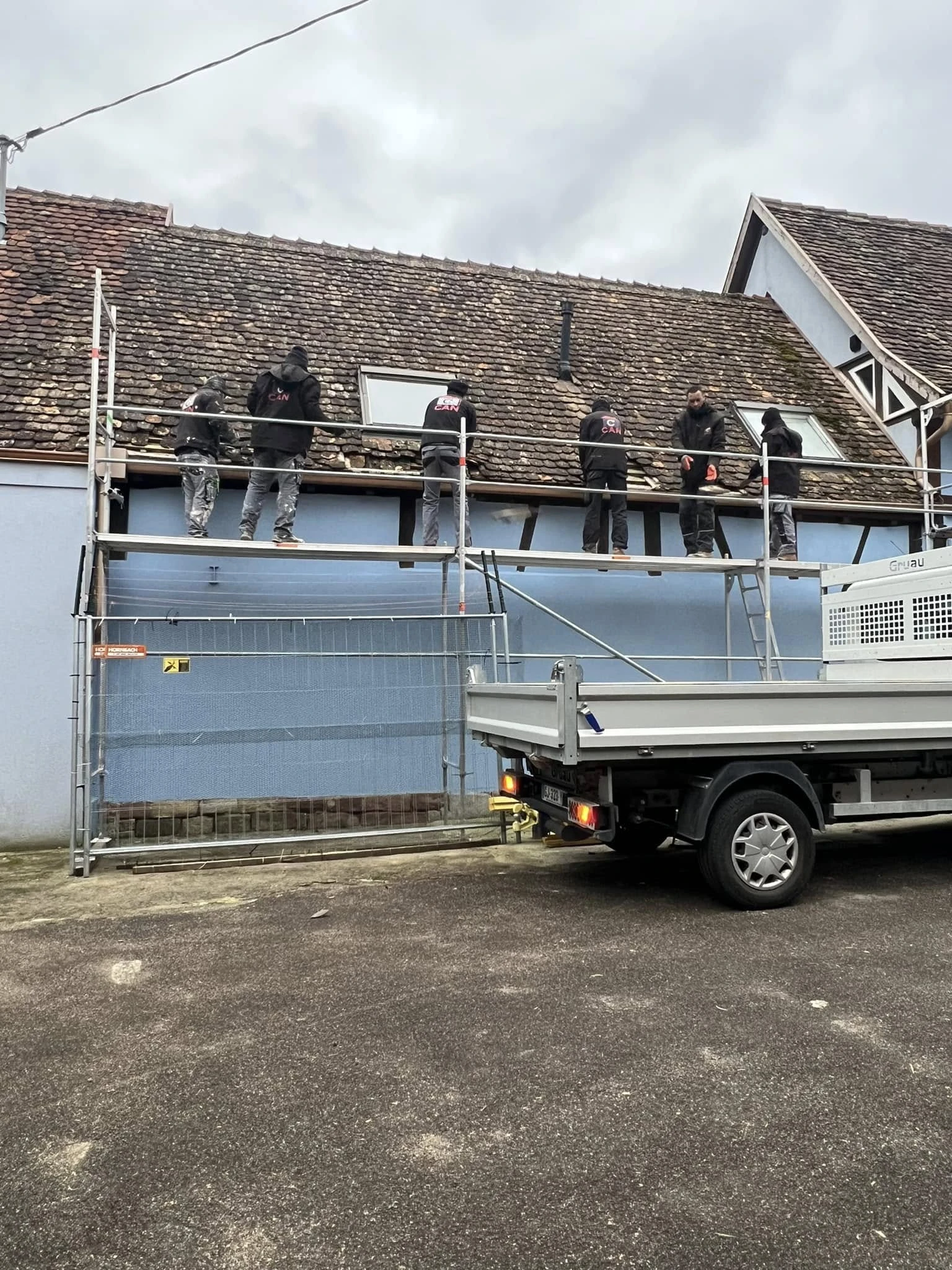 CHANTIER SCHLEITHAL COUVERTURE - ZINGUERIE - TÔLERIE