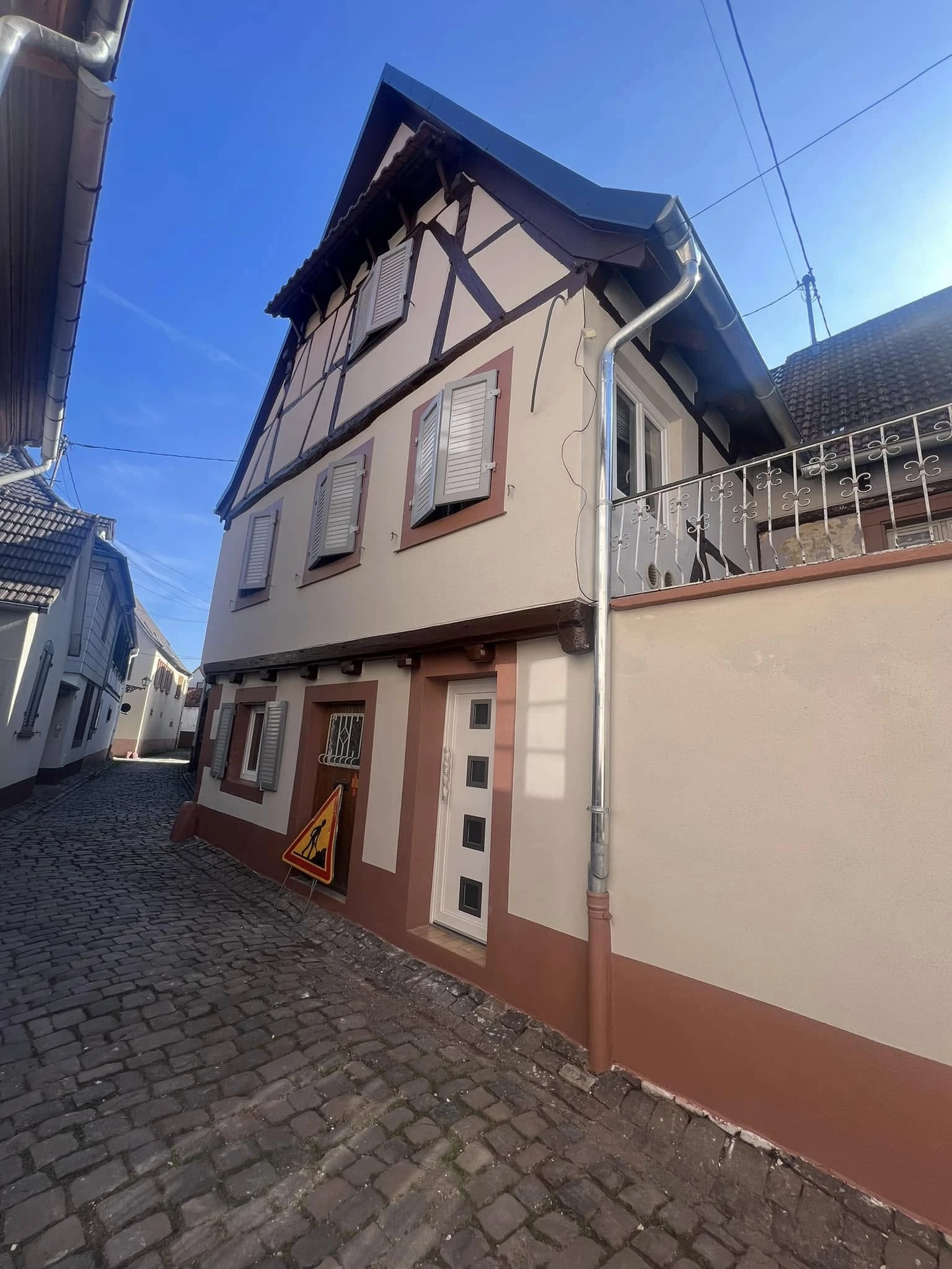 CHANTIER WISSEMBOURG TRANSFORMATION D'UNE MAISON ALSACIENNE