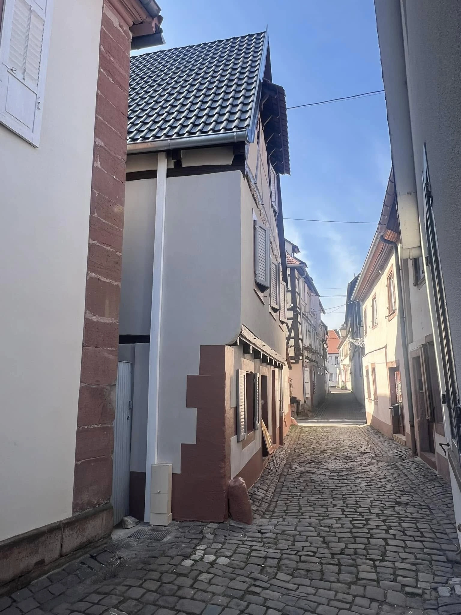 CHANTIER WISSEMBOURG TRANSFORMATION D'UNE MAISON ALSACIENNE