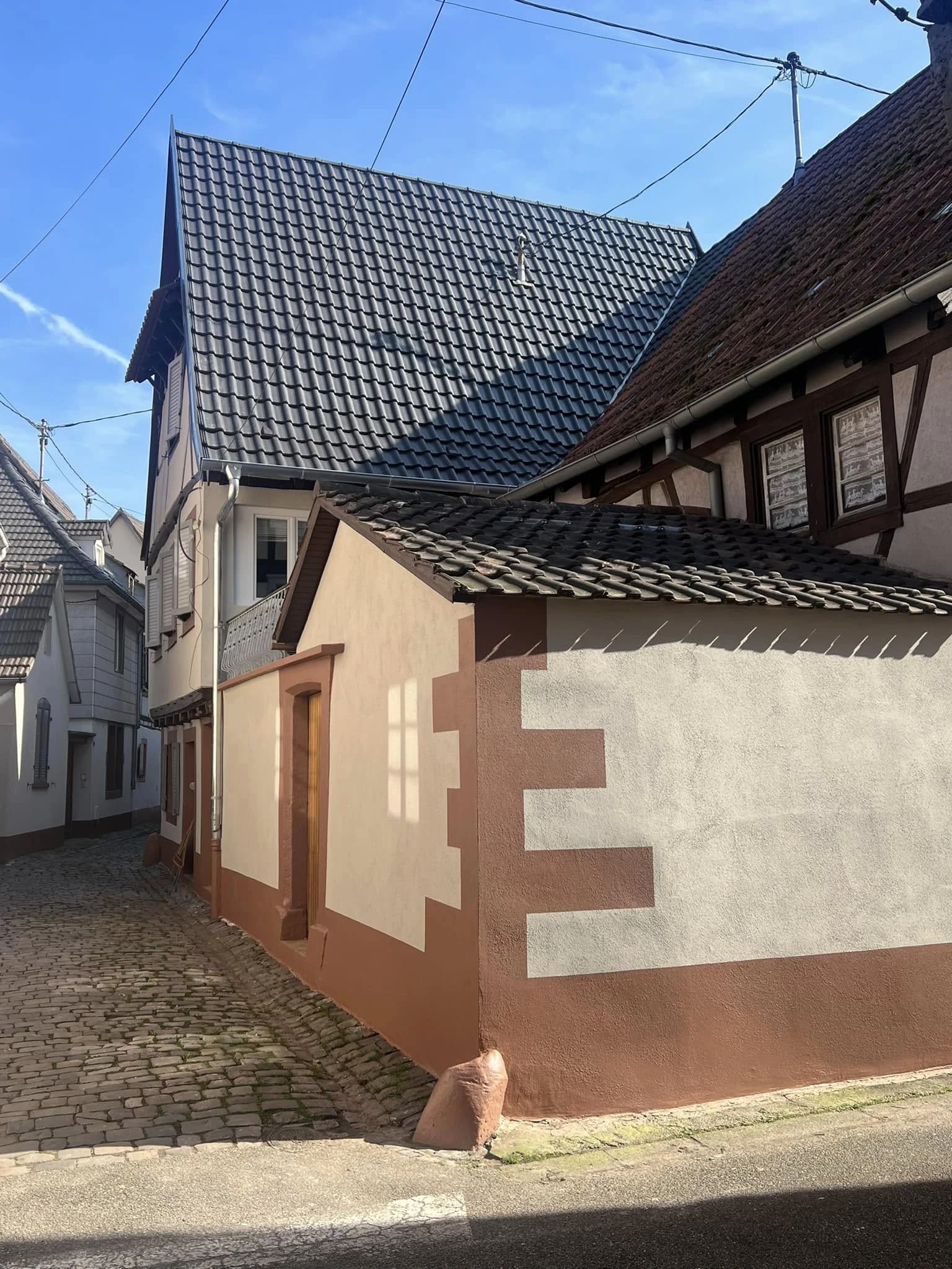 CHANTIER WISSEMBOURG TRANSFORMATION D'UNE MAISON ALSACIENNE