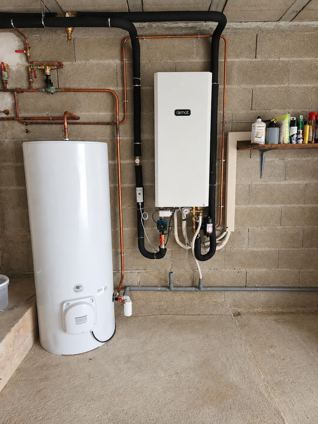 Installation d'une Pompe à Chaleur air-eau - Airmat 🇫🇷
