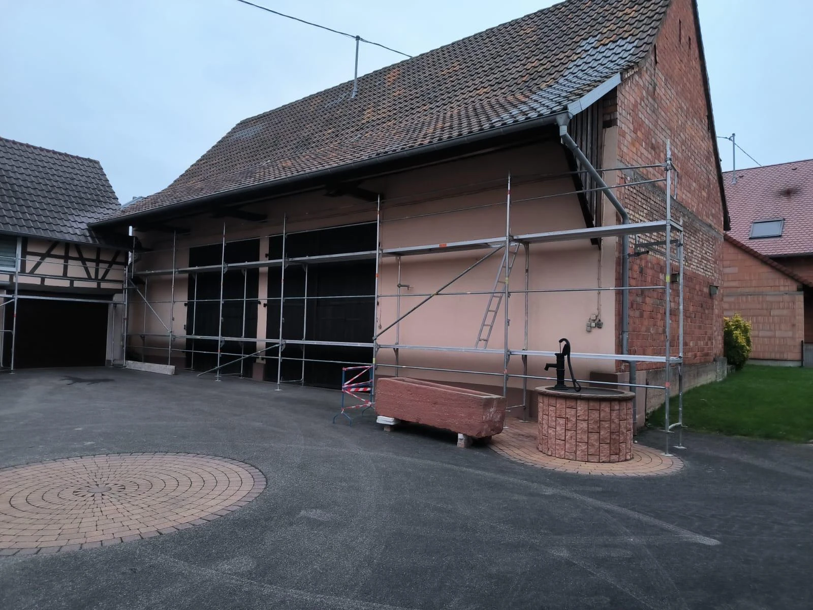 CHANTIER RAVALAMENT DE FACADE SCHLEITHAL, WINGEN-SUR-MODER, LEMBACH, NIEDERSTEINBACH