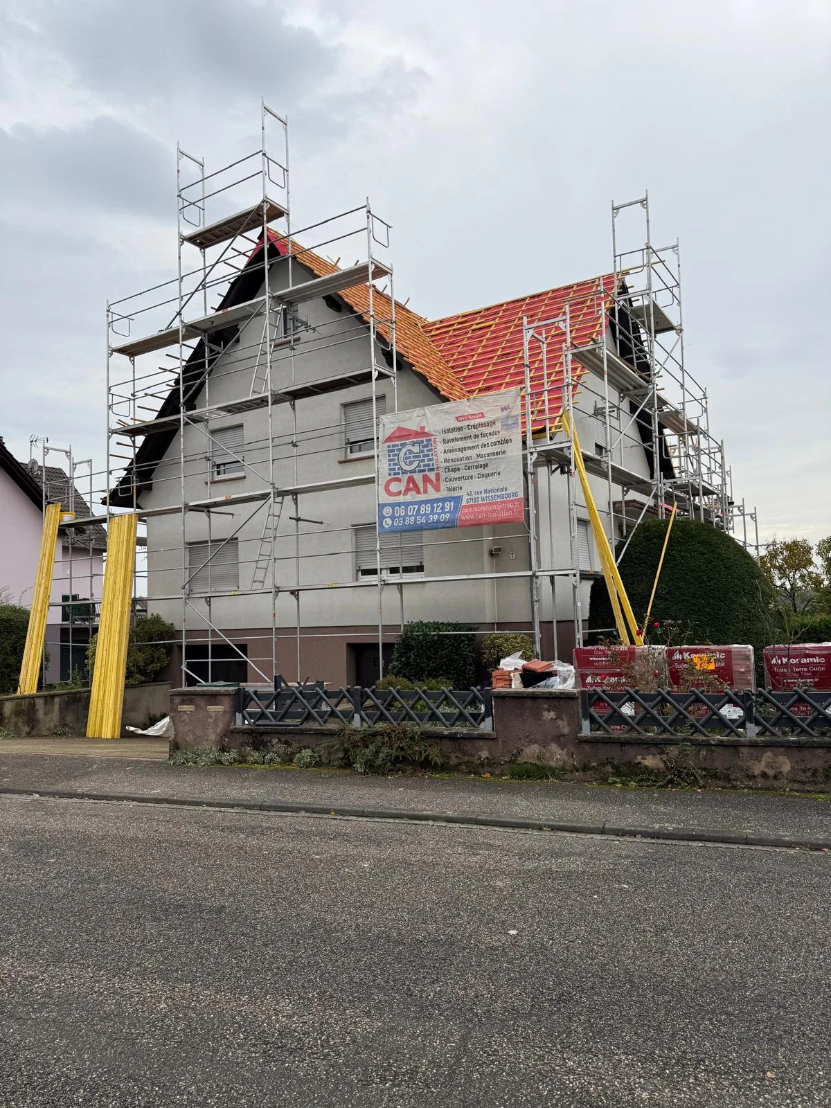 CHANTIER COUVERTURE & ZINGUERIE WISSEMBOURG, NIEDERLAUTERBACH, RIEDSELTZ, LEMBACH