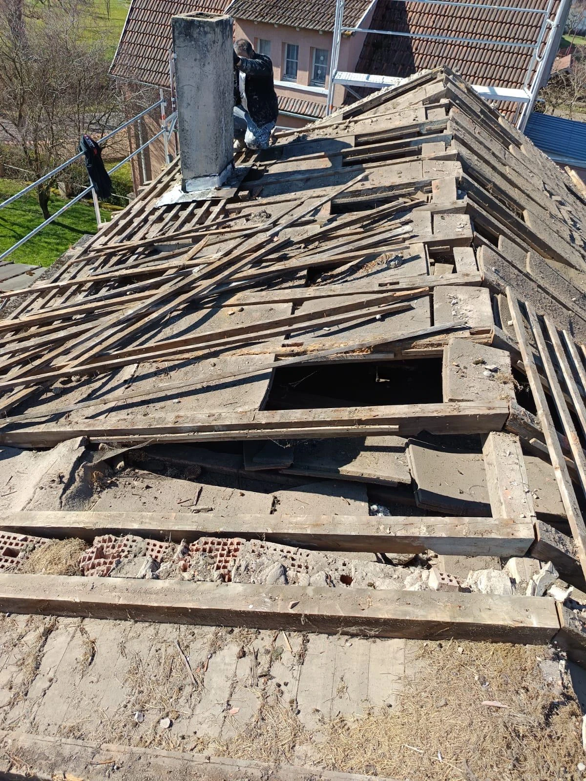 CHANTIER COUVERTURE DEPENDANCE RIEDSELTZ, WISSEMBOURG, HOLSCHTEN, LEMBACH