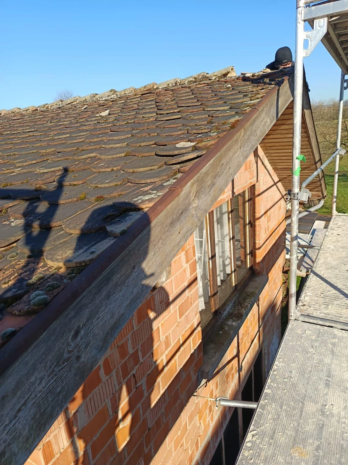 CHANTIER COUVERTURE DEPENDANCE RIEDSELTZ, WISSEMBOURG, HOLSCHTEN, LEMBACH