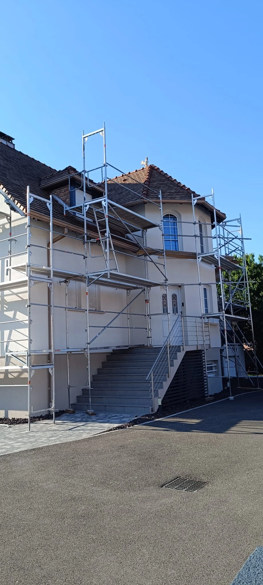 CHANTIER RAVALEMENT DE FACADE ROUNTZENHEIM, HOLSCHTEN, BÜHL, HAGUENAU