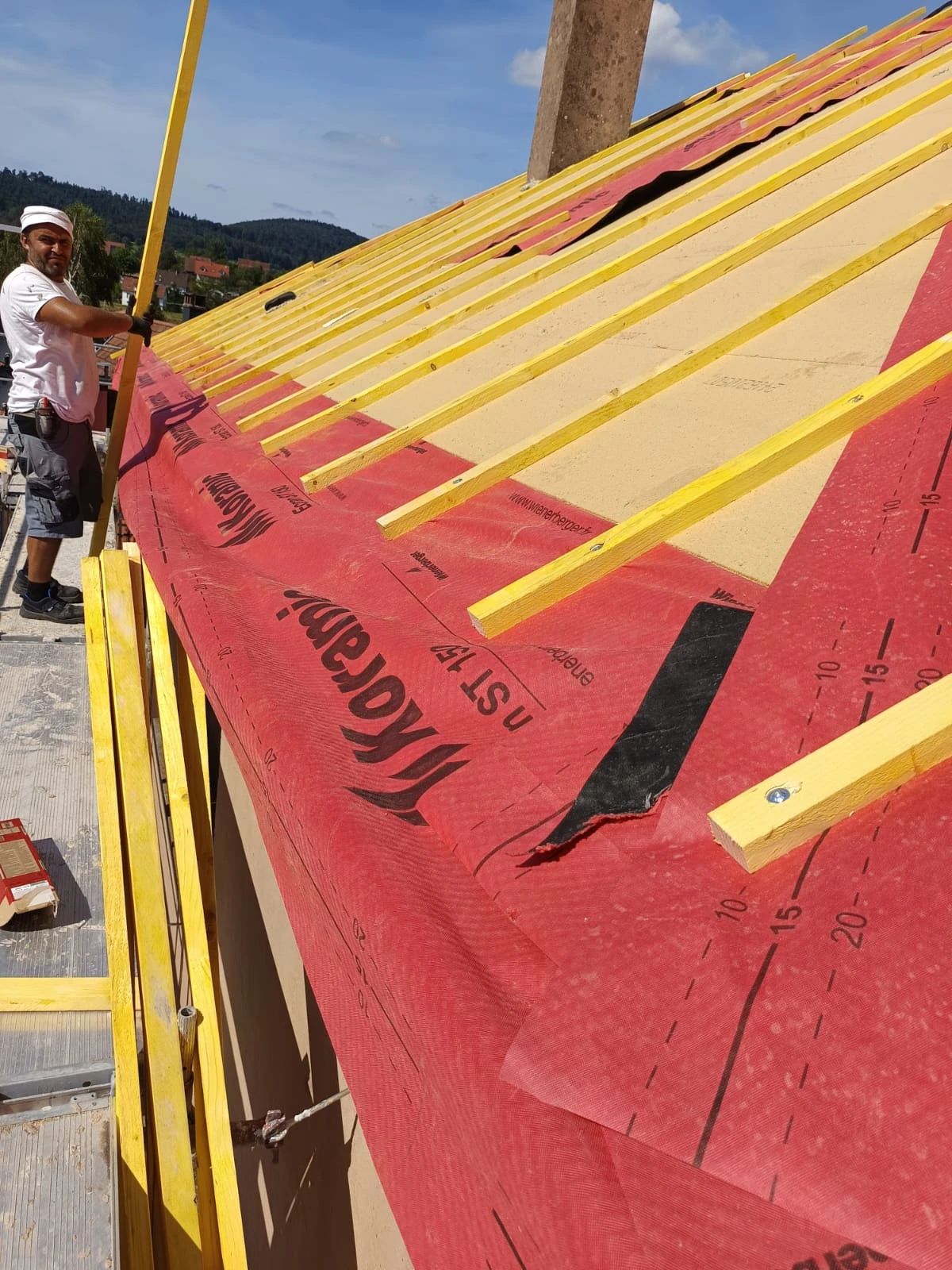 CHANTIER TOITURE SARKING, COUVERTURE, ZINGUERIE & TOLERIE LEMBACH, WINGEN-SUR-MODER, CLIMBACH, NIEDERSTEINBACH