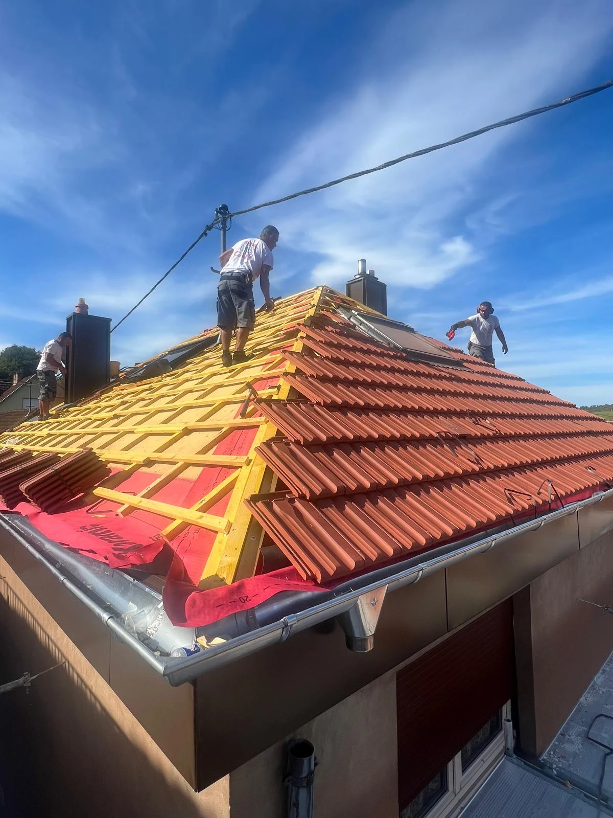 CHANTIER TOITURE SARKING, COUVERTURE, ZINGUERIE & TOLERIE LEMBACH, WINGEN-SUR-MODER, CLIMBACH, NIEDERSTEINBACH