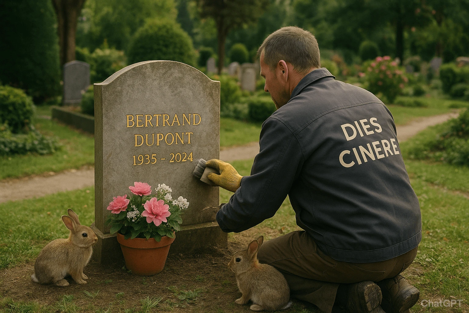 Contrat entretien sépulture