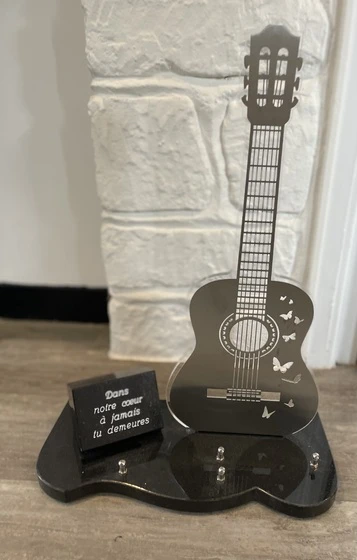 Plaque granit et altuglas