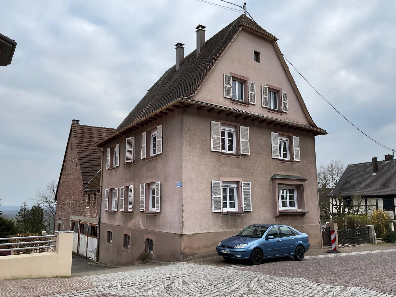 CHANTIER RAVALEMENT DE FACADE OBERBRONN, NIEDERBRONN-LES-BAINS, GUMBERTSHAUSEN, OFFWILLER