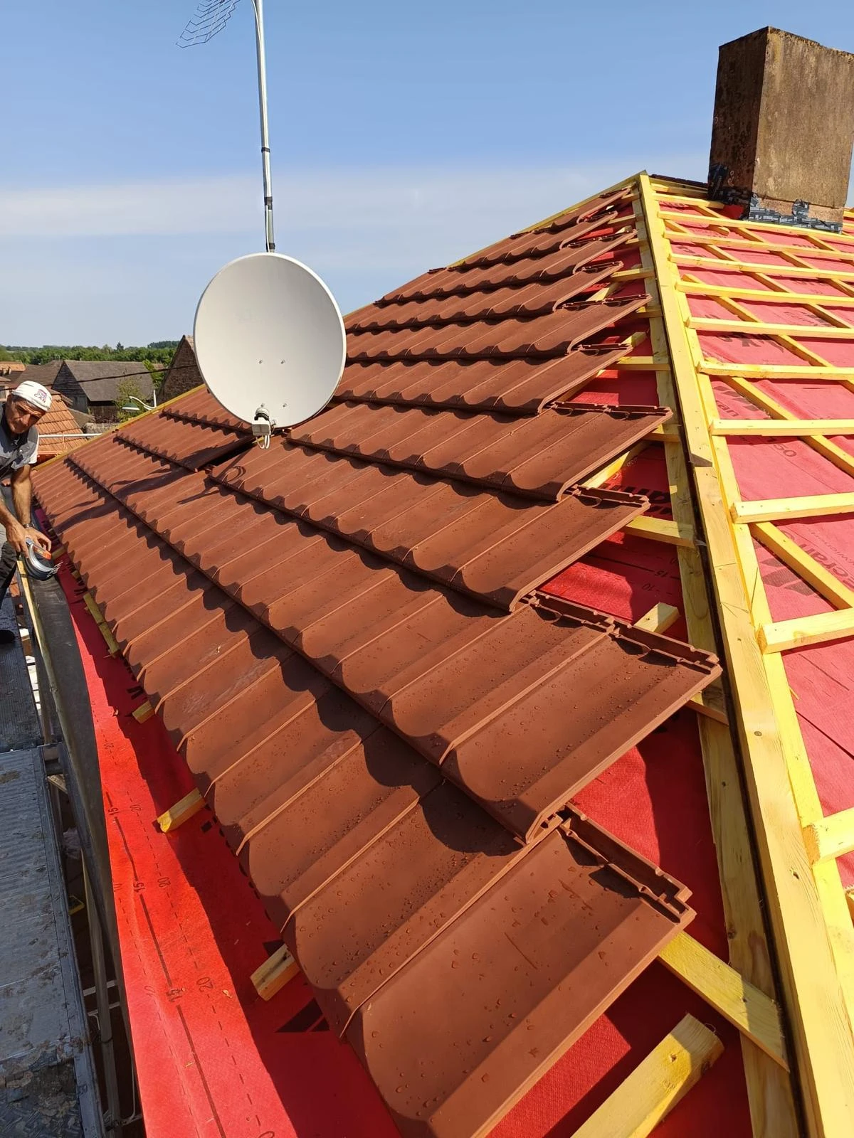 CHANTIER COUVERTURE ZINGUERIE TOLERIE & ITE MUNCHHAUSEN, SESSENHEIM, ROUNTZENHEIM, SOUFFLENHEIM