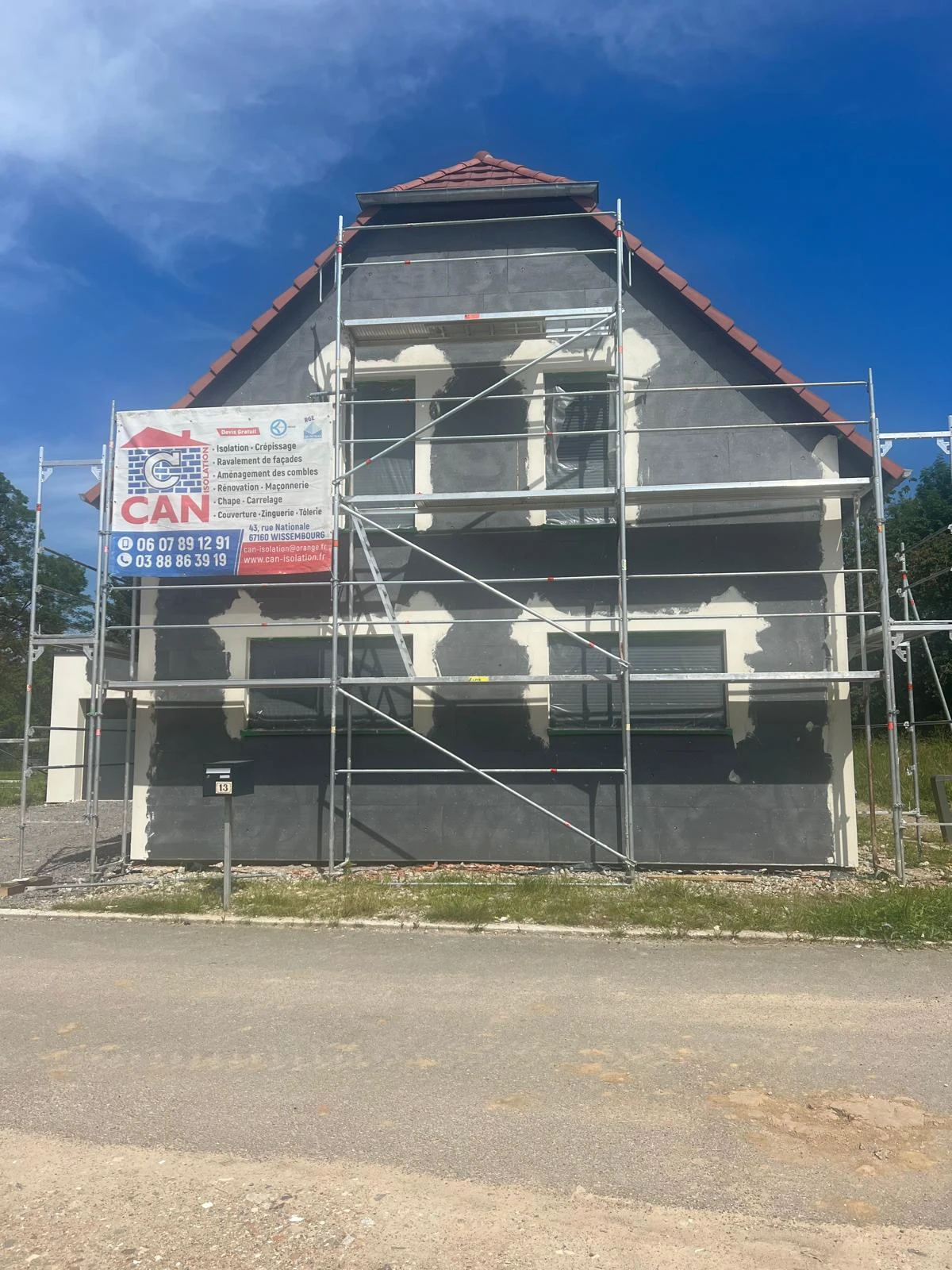 RAVALEMENT DE FACADE HUNSPACH, SEEBACH, RIEDSELTZ, WISSEMBOURG