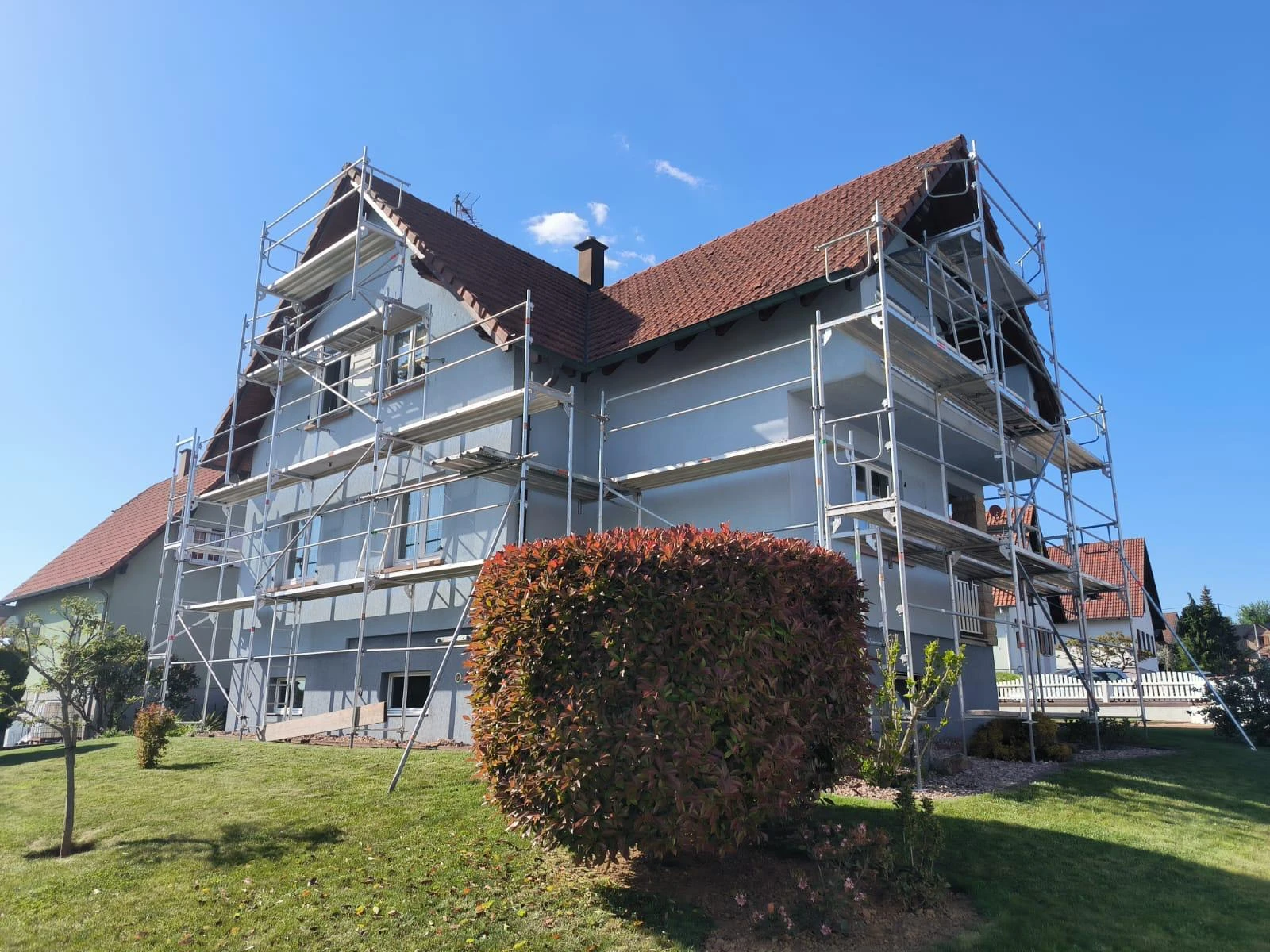 RAVALEMENT DE FACADE HOFFEN, WINGEN-SUR-MODER, CLIMBACH, LEMBACH