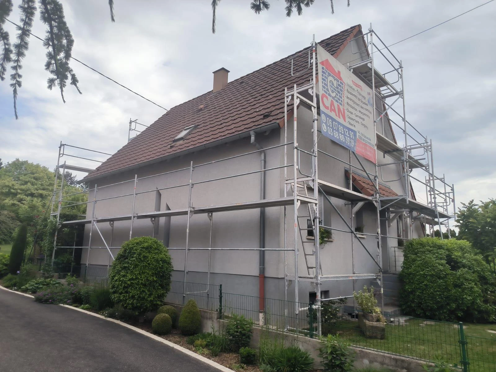 RAVALEMENT DE FACADE SEEBACH, HAGUENAU, SOUFFLENHEIM, WINGEN-SUR-MODER