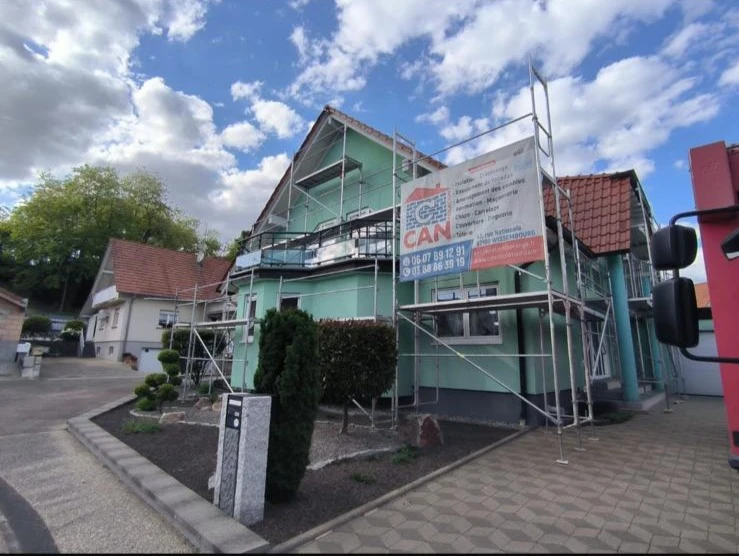 RAVALEMENT DE FACADE SEEBACH, HAGUENAU, SOUFFLENHEIM, WINGEN-SUR-MODER