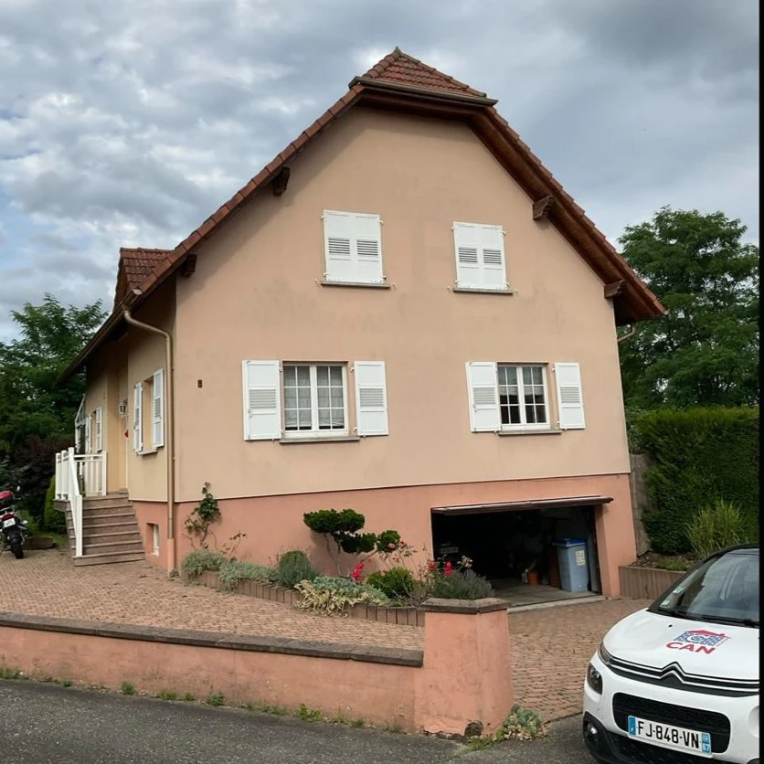 RAVALEMENT DE FACADE ALTENSTADT, HUNSPACH, WISSEMBOURG, RIEDSELTZ