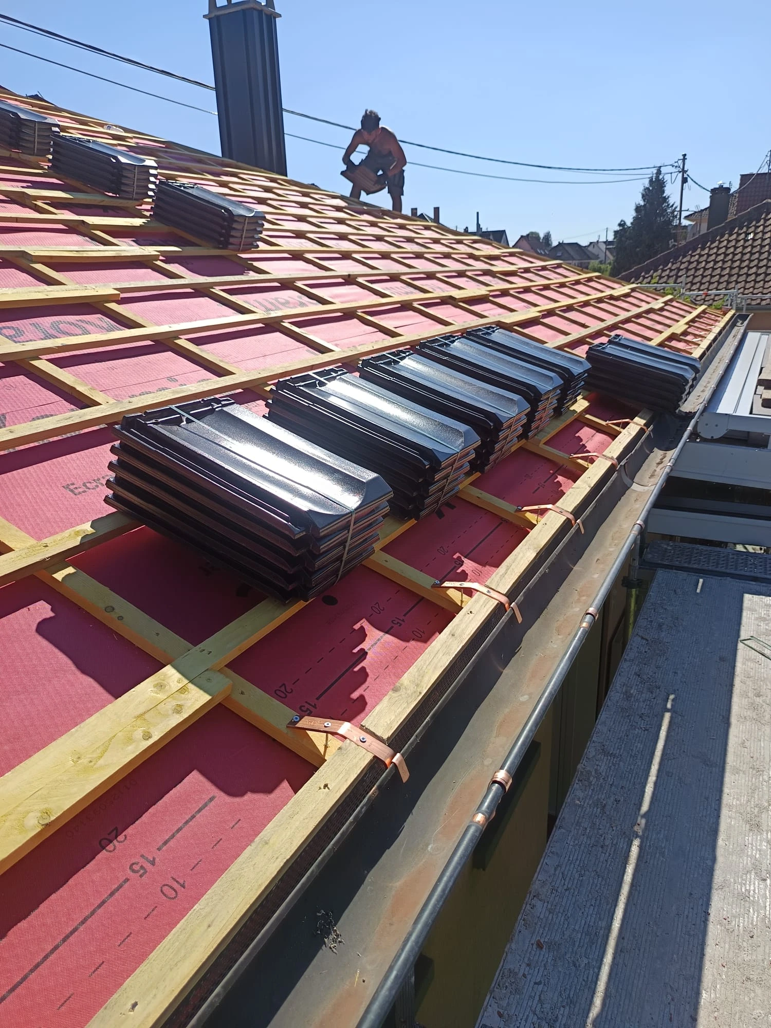 CHANTIER COUVERTURE & ZINGUERIE LAUTERBOURG, RIEDESHEIM, WISSEMBOURG, HUNSPACH