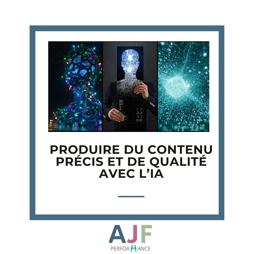 Formation Intelligence Artificielle IA Niveau 2 : Produisez du contenu précis et de qualité avec l’IAG dans votre travail