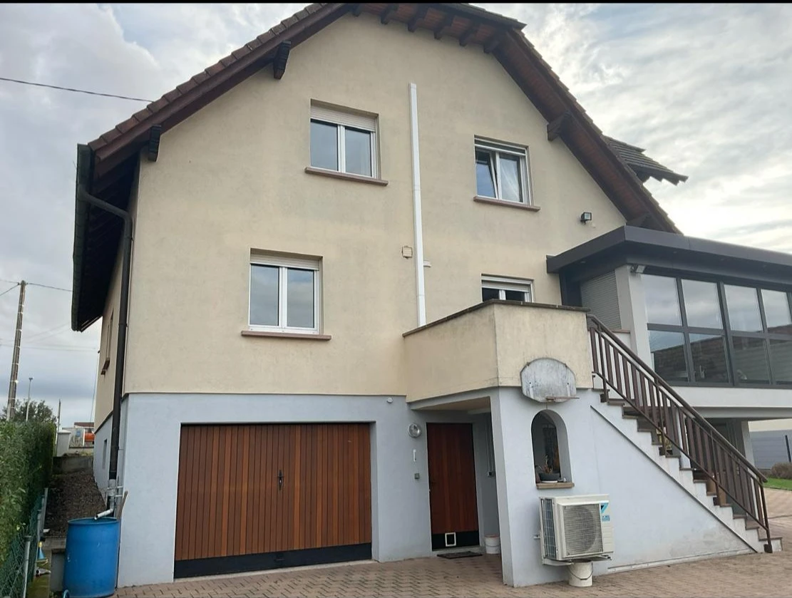 CHANTIER RAVALEMENT DE FACADE LEITERSWILLER, SEEBACH, HUNSPACH, HOFFEN