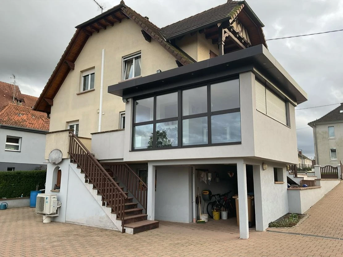 CHANTIER RAVALEMENT DE FACADE LEITERSWILLER, SEEBACH, HUNSPACH, HOFFEN