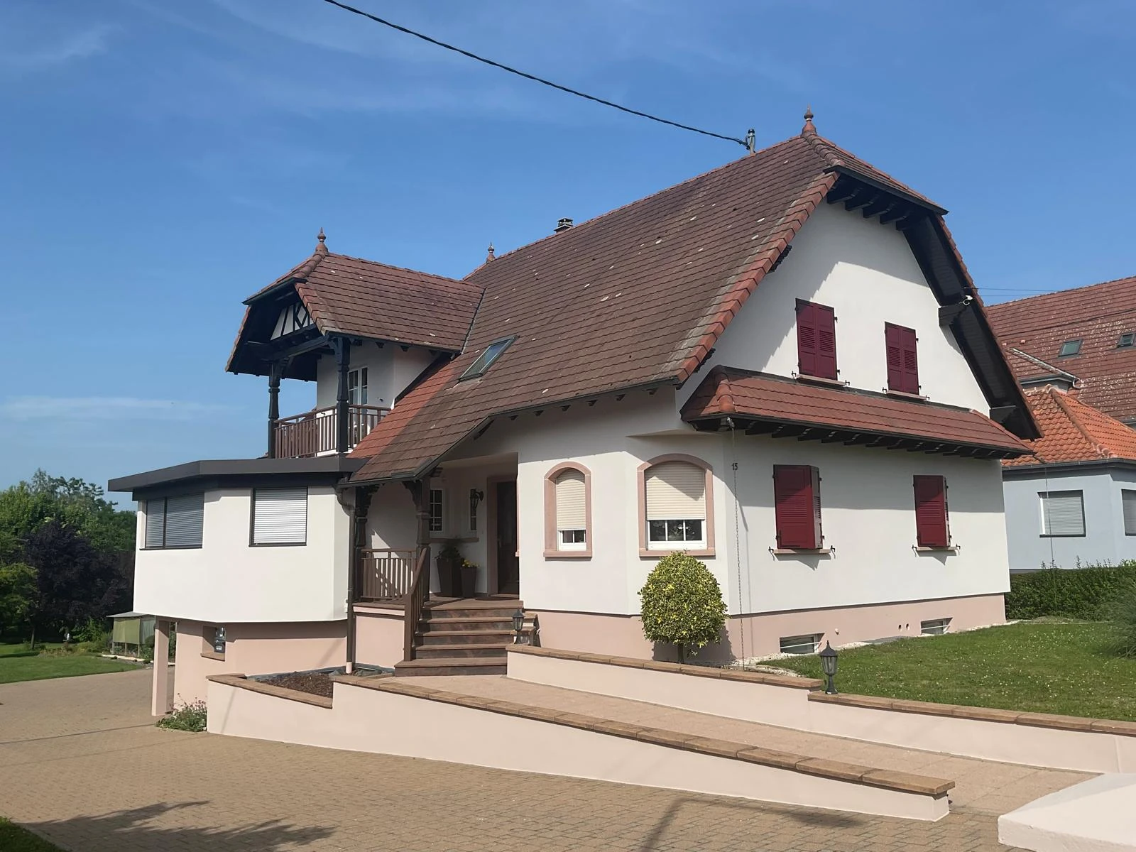 CHANTIER RAVALEMENT DE FACADE LEITERSWILLER, SEEBACH, HUNSPACH, HOFFEN