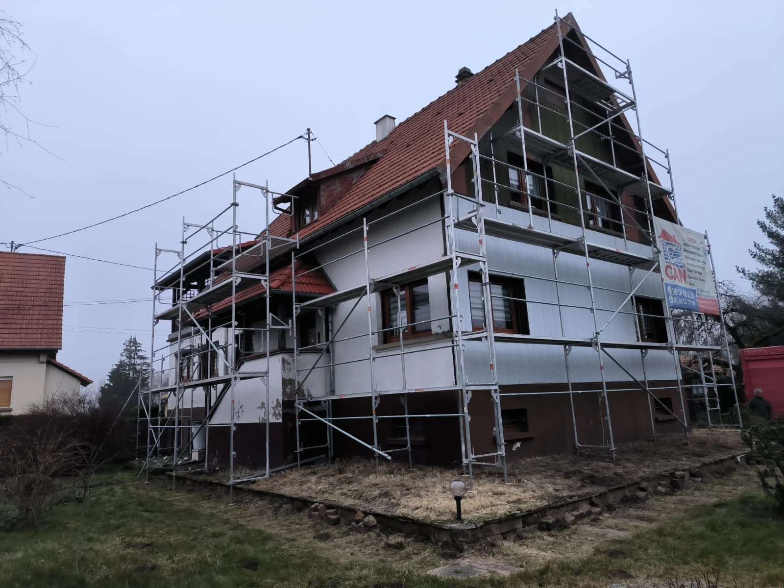 CHANTIER RENOVATION COMPLETE ITE ALTENSTADT, HUNSPACH, WISSEMBOURG, RIEDSELTZ