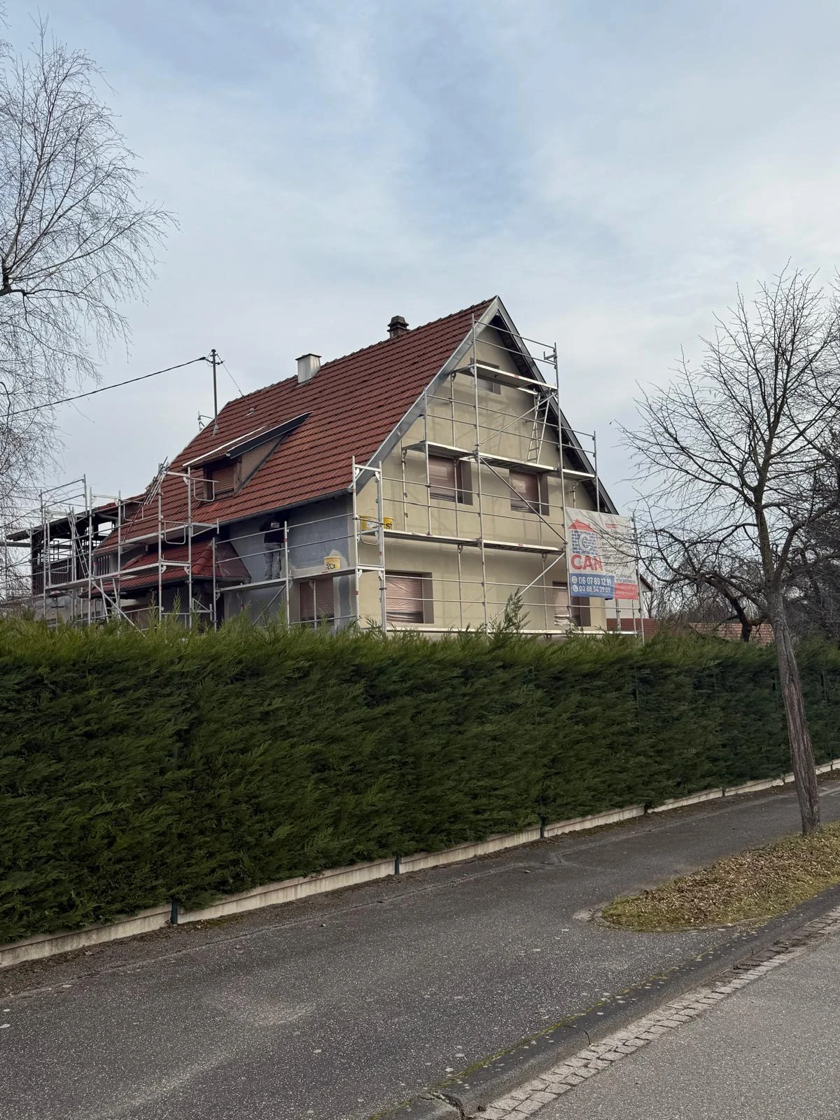CHANTIER RENOVATION COMPLETE ITE ALTENSTADT, HUNSPACH, WISSEMBOURG, RIEDSELTZ