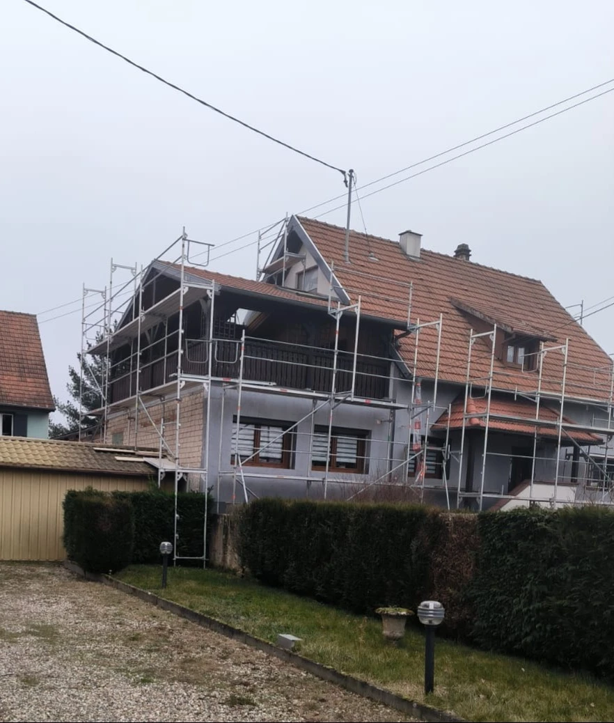 CHANTIER RENOVATION COMPLETE ITE ALTENSTADT, HUNSPACH, WISSEMBOURG, RIEDSELTZ