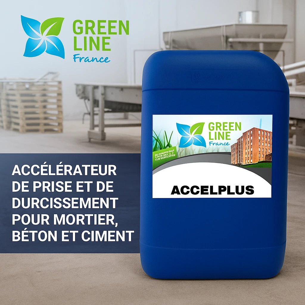ACCELPLUS 25L - ACCÉLÉRATEUR DE PRISE POUR MORTIER, BÉTON ET CIMENT