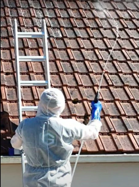 Particulier - Nettoyage de toiture inférieur à 120 m² – Somme, Oise et Aisne