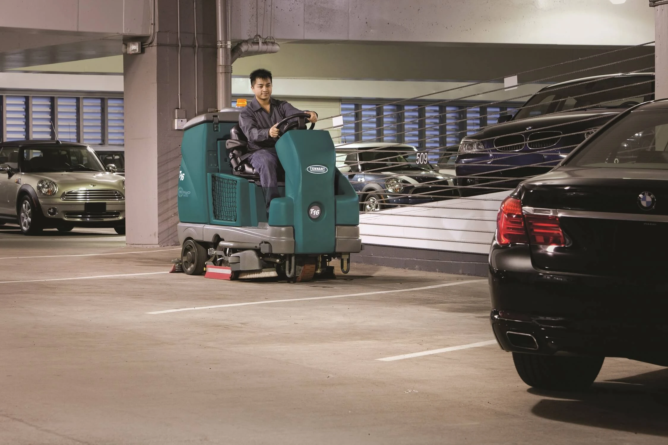 Nettoyage de parkings et zones extérieures – Somme, Oise et Aisne