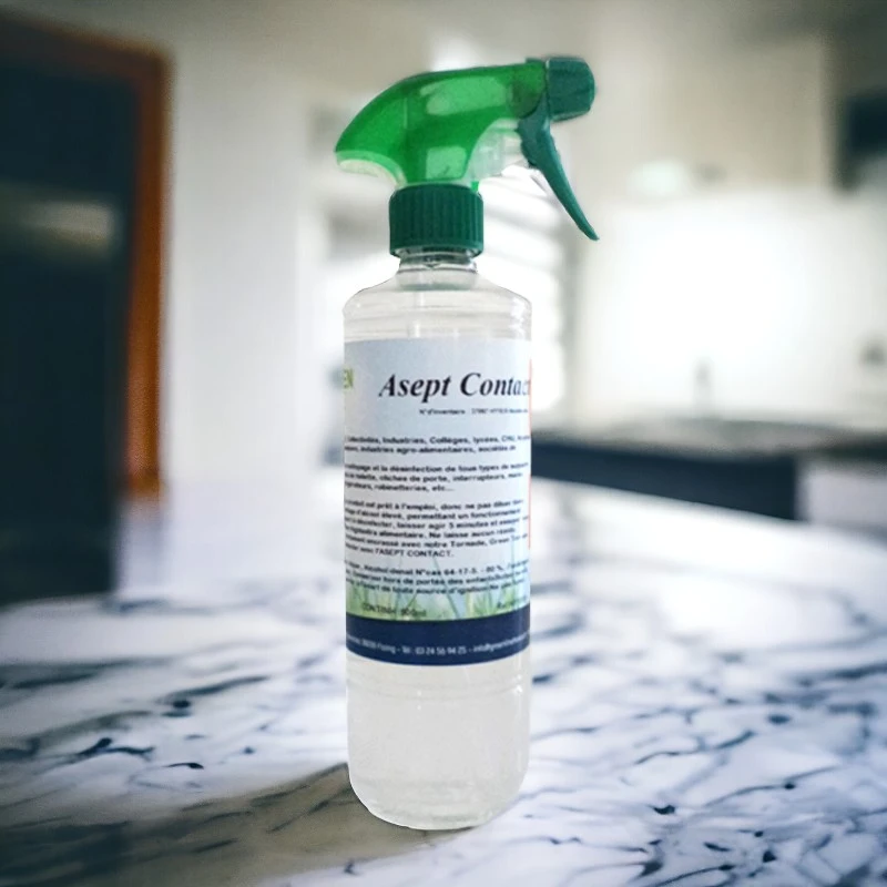 ASEPT CONTACT 500ML - DÉSINFECTANT DE SURFACES À ACTION ET SÉCHAGE RAPIDE