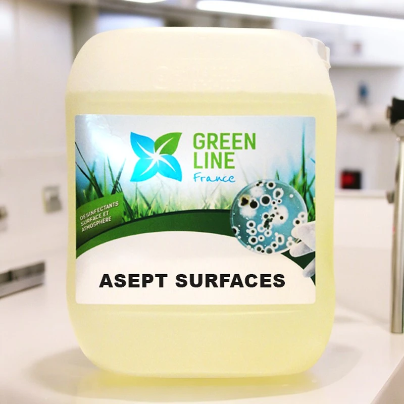 ASEPT SURFACES 5L - DÉSINFECTANT DE SURFACES À ACTION ET SÉCHAGE RAPIDE