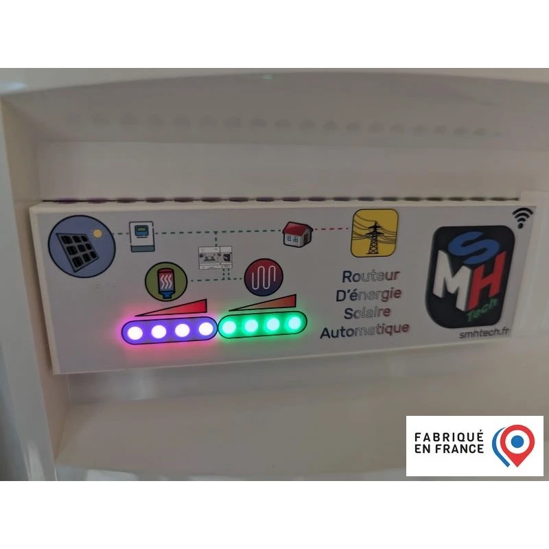 routeur d'energie  solaire  autonome 1  sorties piloté  "pose comprise "