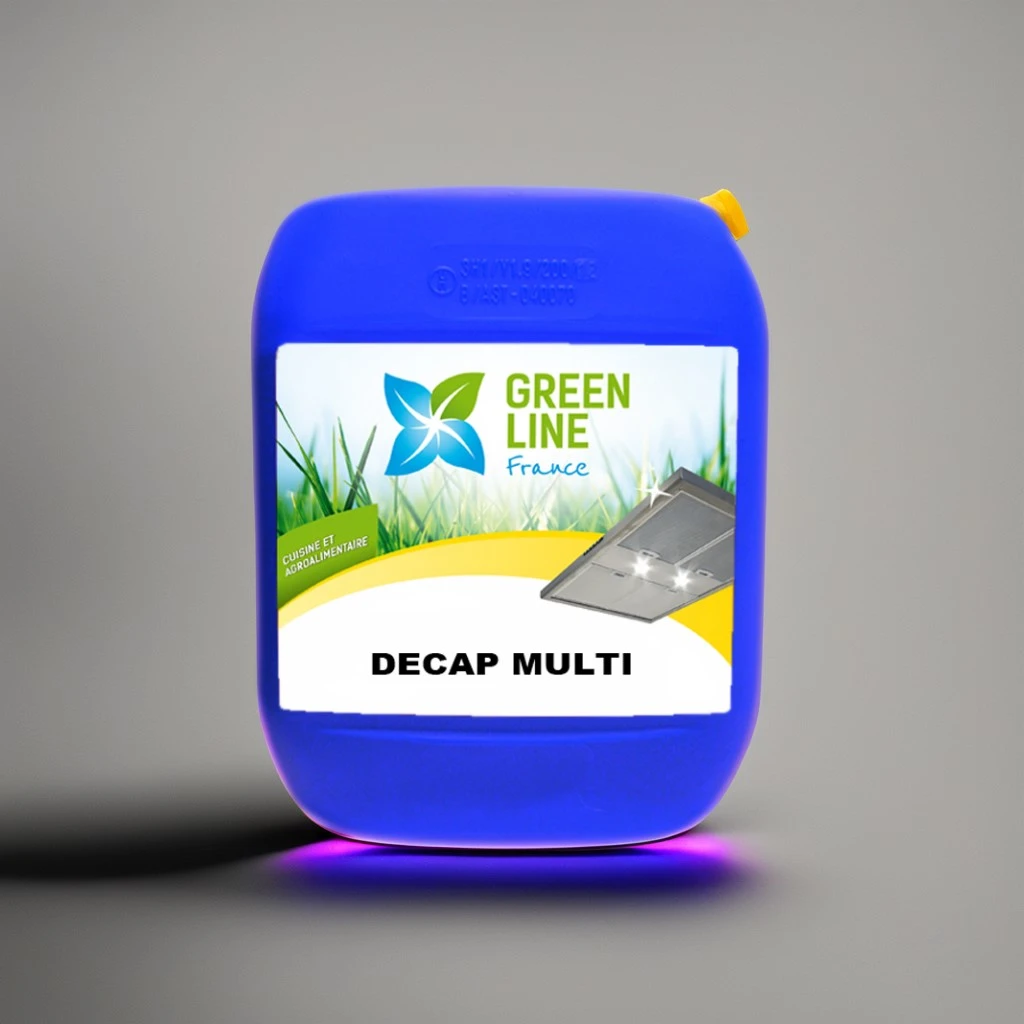 DÉCAP MULTI 5L - NETTOYANT ALCALIN CHLORÉ