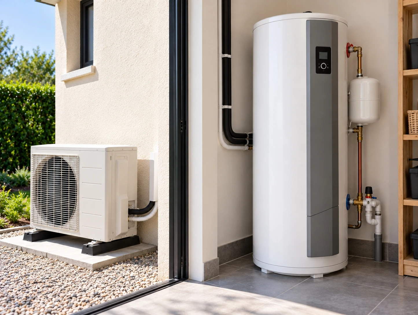 Installation d’un Chauffe-Eau Thermodynamique Split