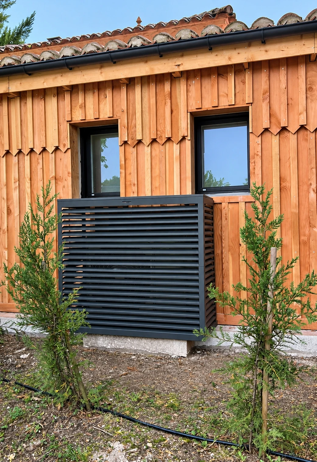 Cache groupe extérieur de climatisation – DécoClim